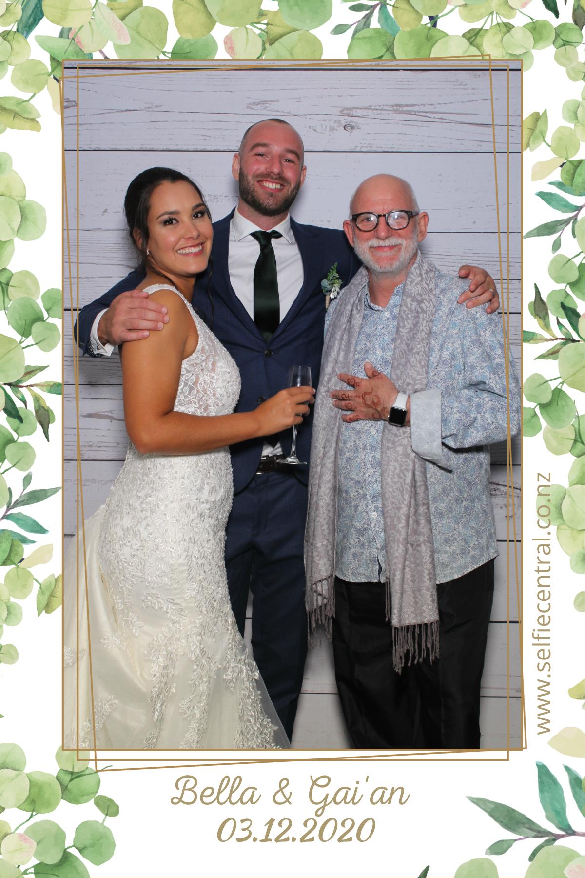 Bella & Gai'an's wedding | View more photos from the event at gallery.photobooth.co.nz/u/SelfieCentral/Bella-Gaians-wedding